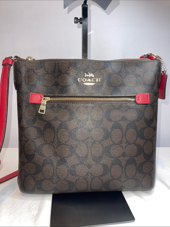 Coach Handbags - Coach B2132-C1554 Rowan Medium Signature File Crossbody Bag